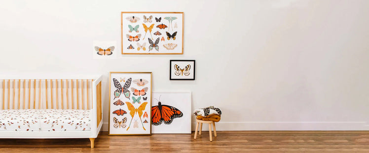 Kid's Room with Butterfly Decor