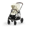 cybex baby stroller best double stroller for infant and toddler in seashell beige