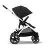 cybex baby stroller best stroller black sideview