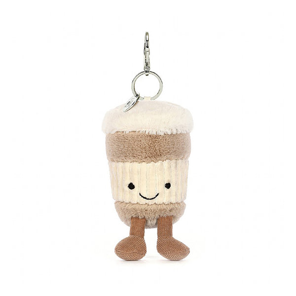 coffee bag charm plushies by jellycat