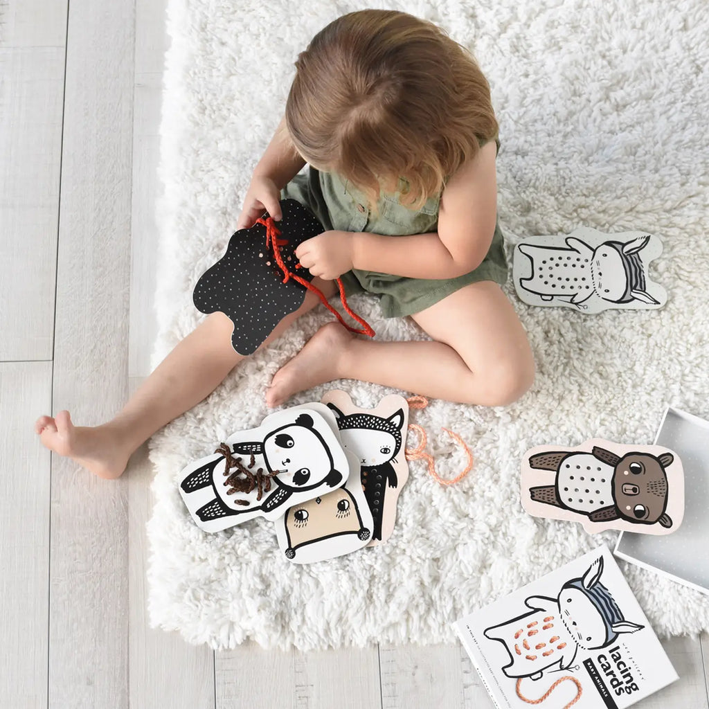 Crafts toys for toddlers with adorable animal cards