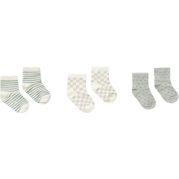 ryleecru baby socks set printed patterns