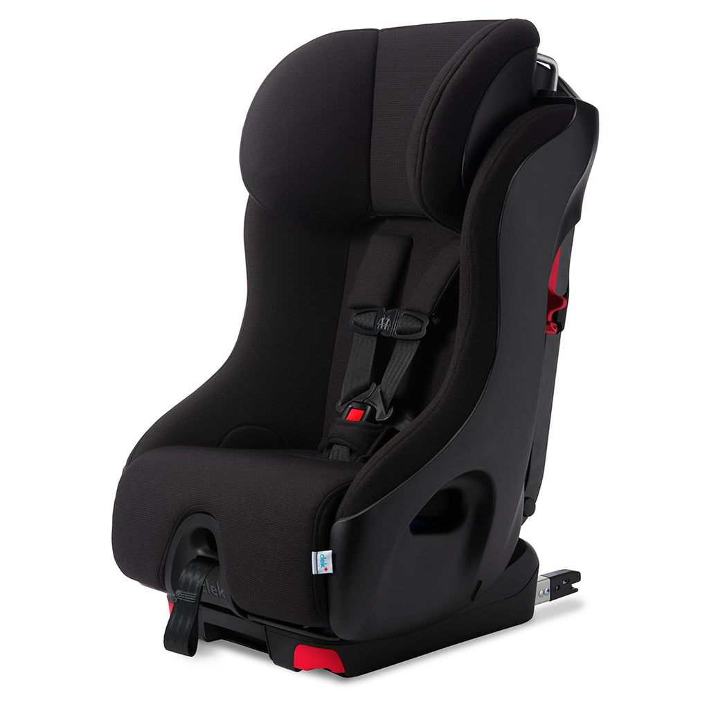 Clek Foonf best convertible car seat for small cars in Railroad