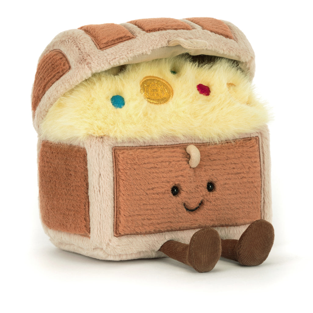  Amuseables トレジャーチェスト ぬいぐるみ Jellycat Amuseables Treasure Chest – Hazel & Fawn