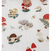 Clementine Kids cute mushroom crib sheet