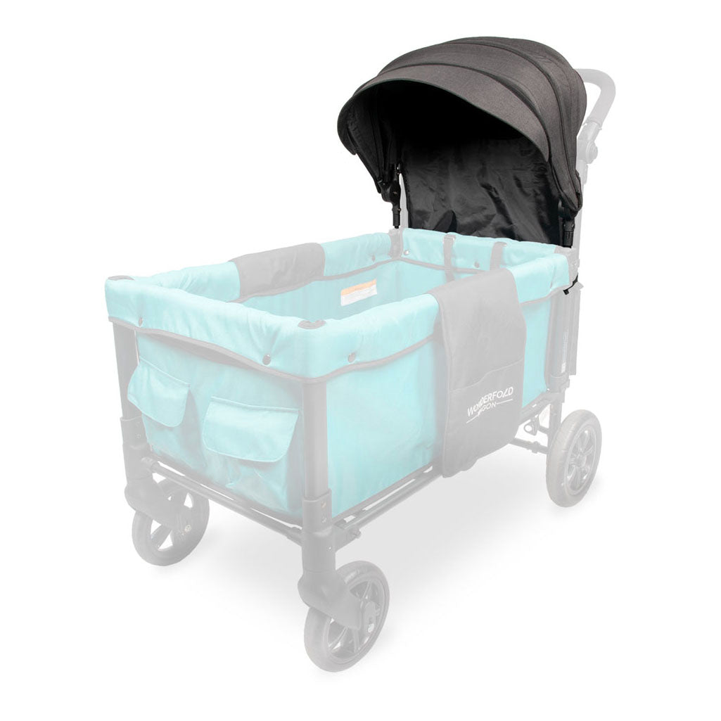 wonderfold wagon w1 double stroller wagon Wonderfold Retractable Stroller Canopy – Hazel & Fawn