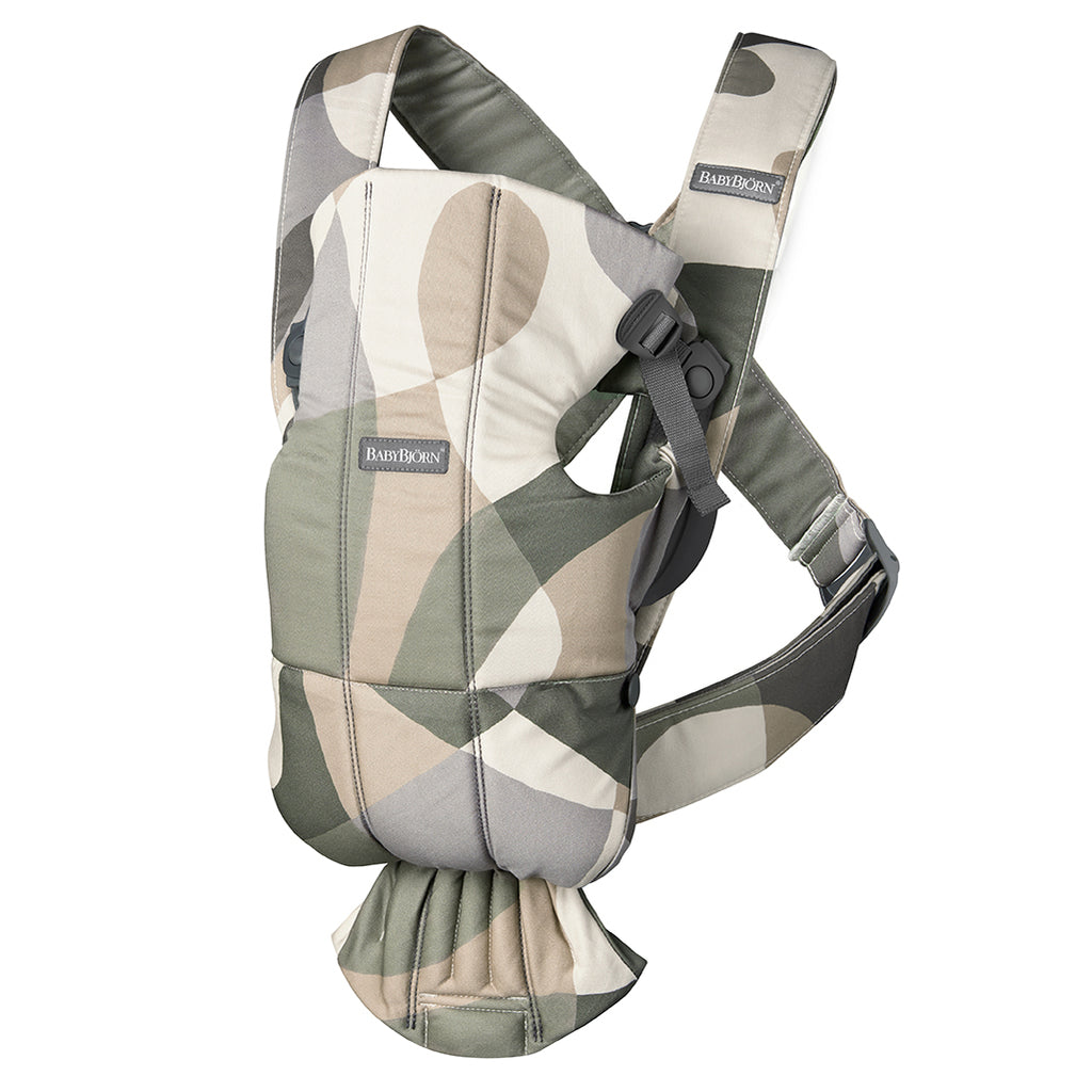 front carry babybjorn baby carrier mini khaki green