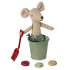 Maileg mouse Sand Bucket & Molds 