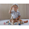 lifestyle_4, Plan Toys Orchard Creative Blocks Children's Wooden Building Play Toy earth tones 