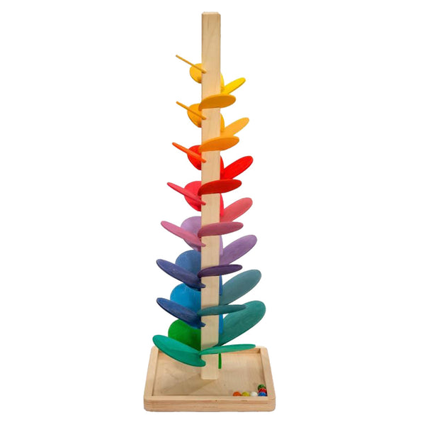 BAJO Large Rainbow Marble Tree Musical wooden toys