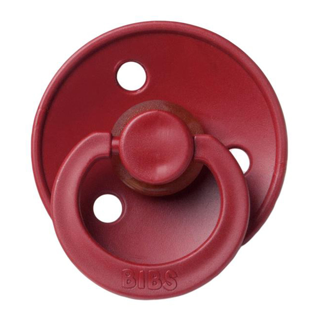 BIBS soother pacifier in Wine Red 