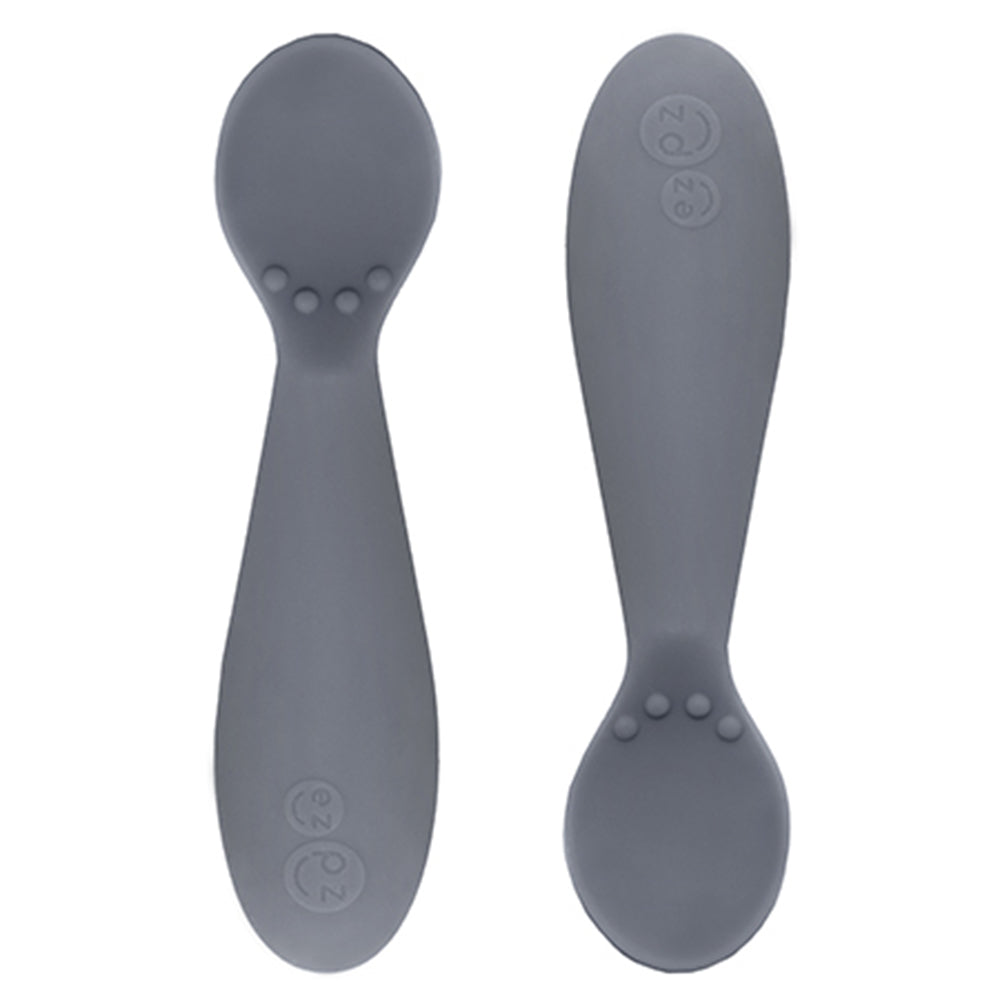 EZPZ Silicone Tiny Spoon Infant Baby Feeding Spoon Utensil Set