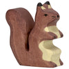 Holztiger Wooden Animal Figurines Squirrel Sitting