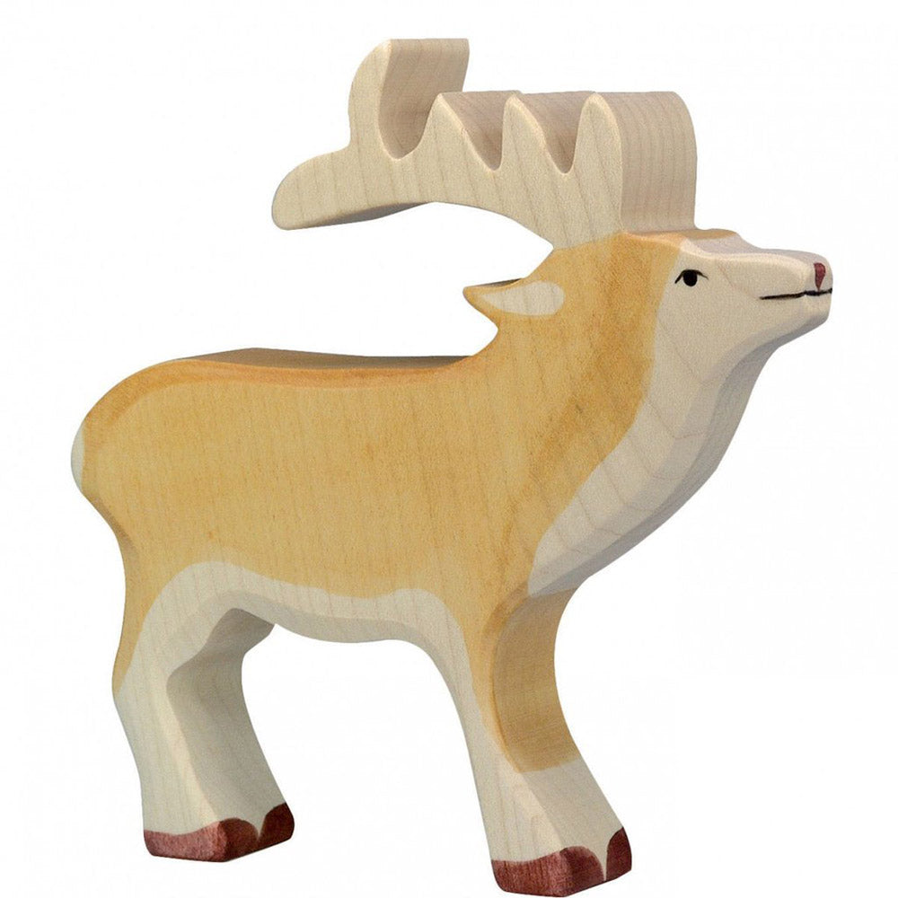 Holztiger Animals Wooden Figurines Stag Elk
