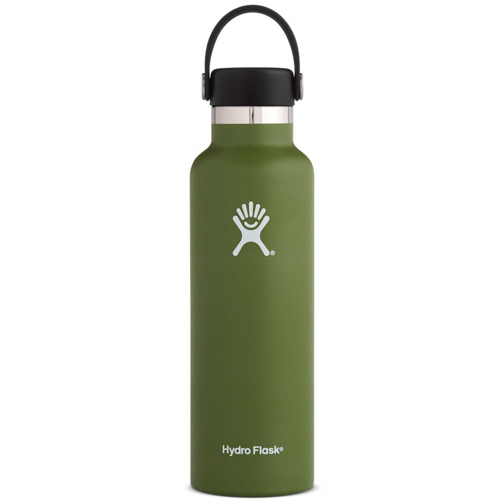 hydro flask water bottle reusable water bottles olive 21oz