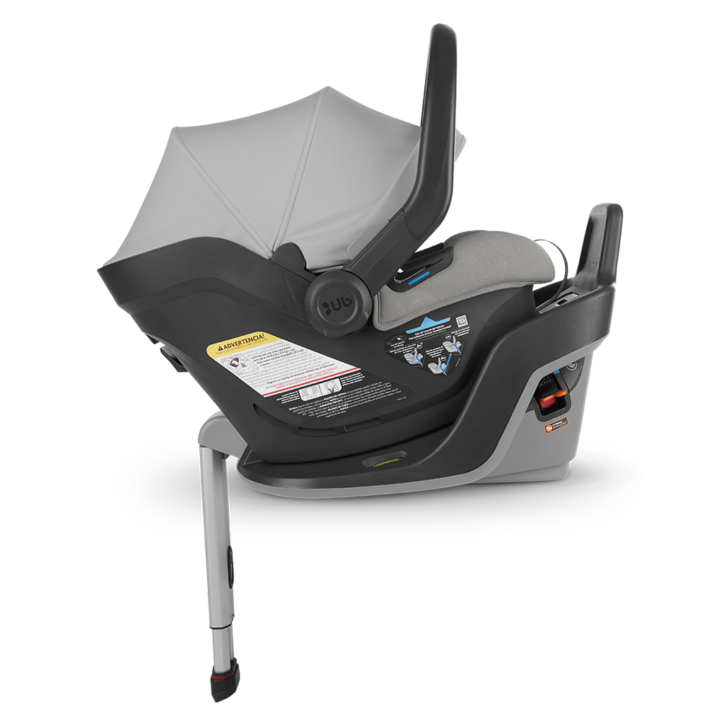 Side of UPPAbaby MESA MAX Rear Facing Car Seat in Anthony