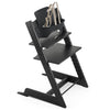 Stokke Tripp Trapp baby high chairs in oak black