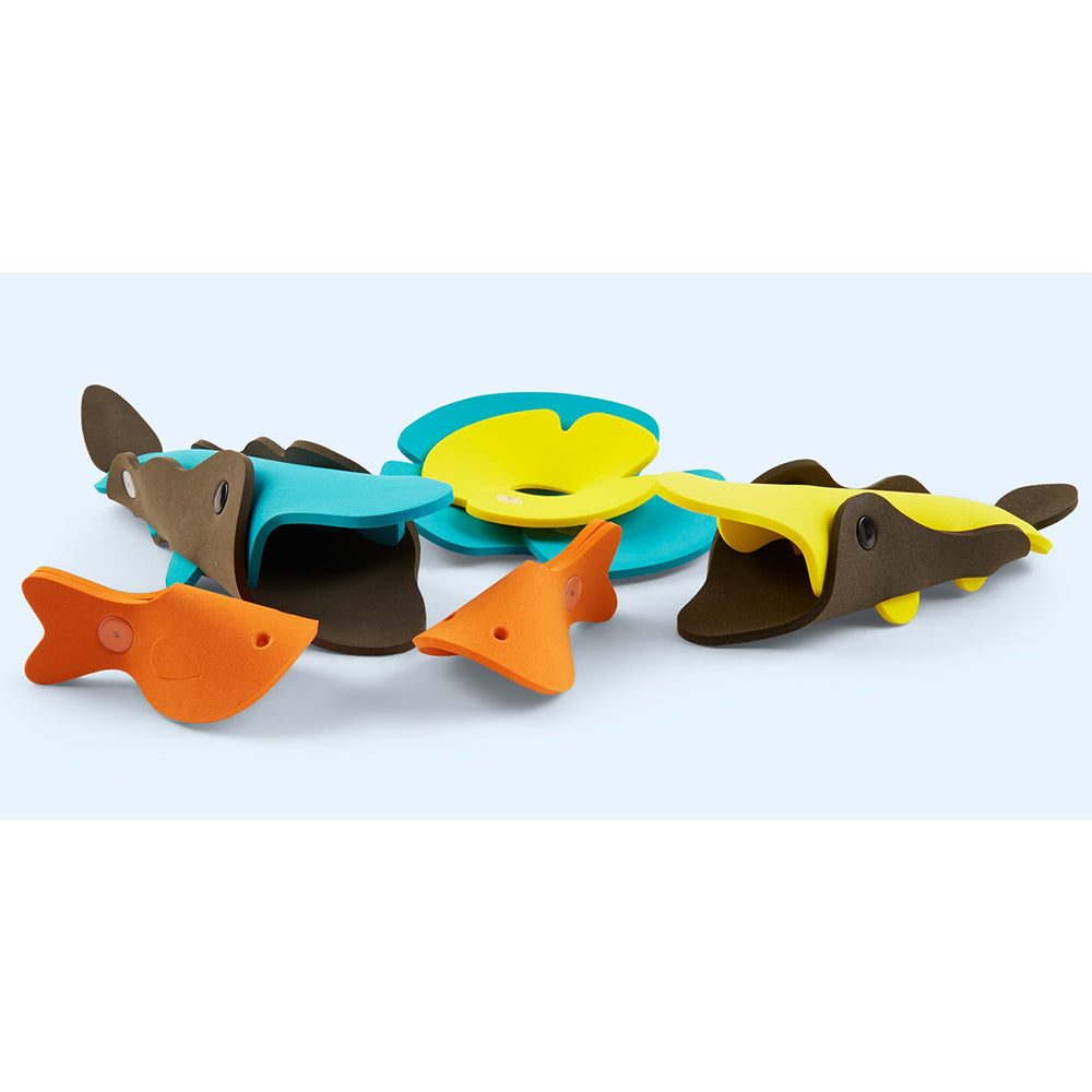 Quut Crocodile River toddler bath toys