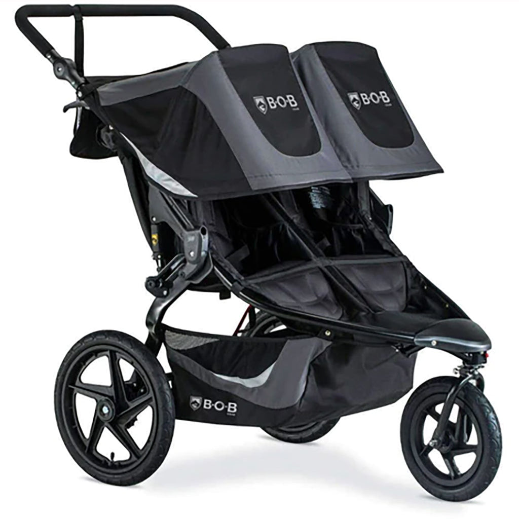 BOB Revolution Flex 3.0 stroller double in graphite black