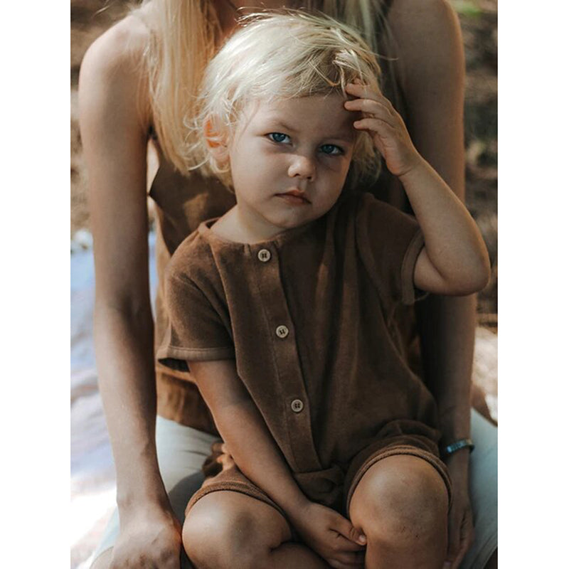 lifestyle_1, The Simple Folk Daily Playsuit Organic Cotton Infant Baby Romper Jumpsuit