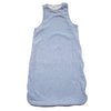 The Simple Folk Sleep Sack Organic Cotton Linen Infant Baby Sleepwear  french stripe white blue 