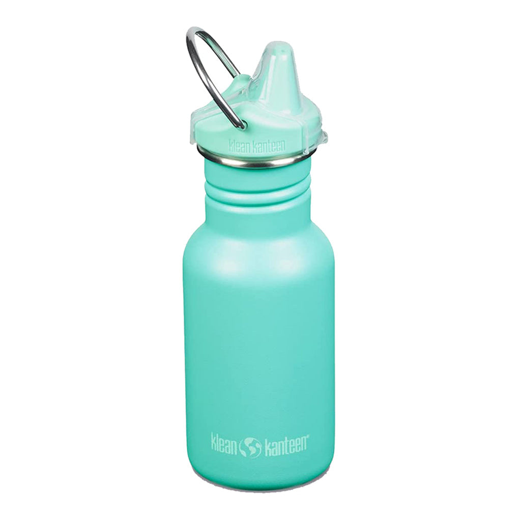 Klean Kanteen Florida Keys 12oz Kid's Sippy Water Bottle BPA Free teal
