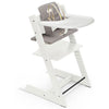Stokke Beech Wood Tripp Trapp Highchairs for infants in white