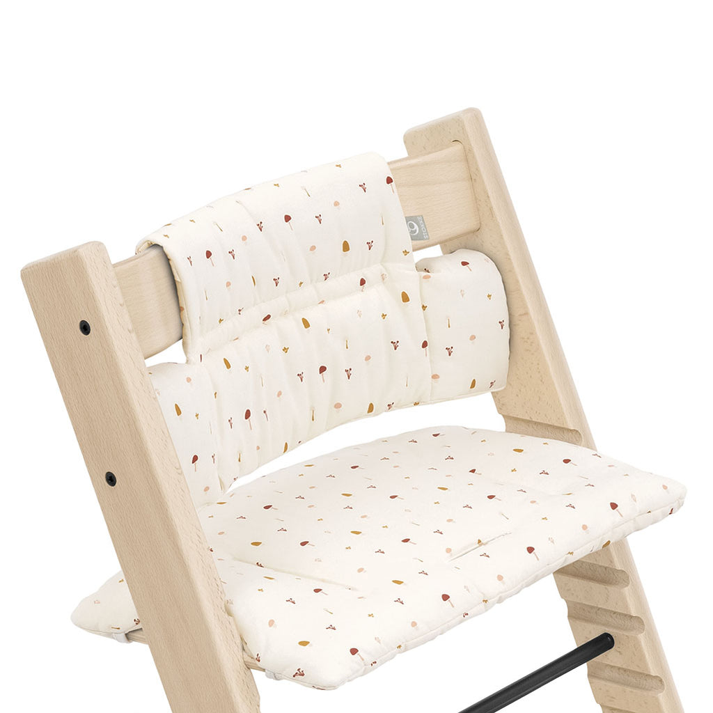 stokke tripp trapp best high chairs 2023 cushion Mushroom Cream