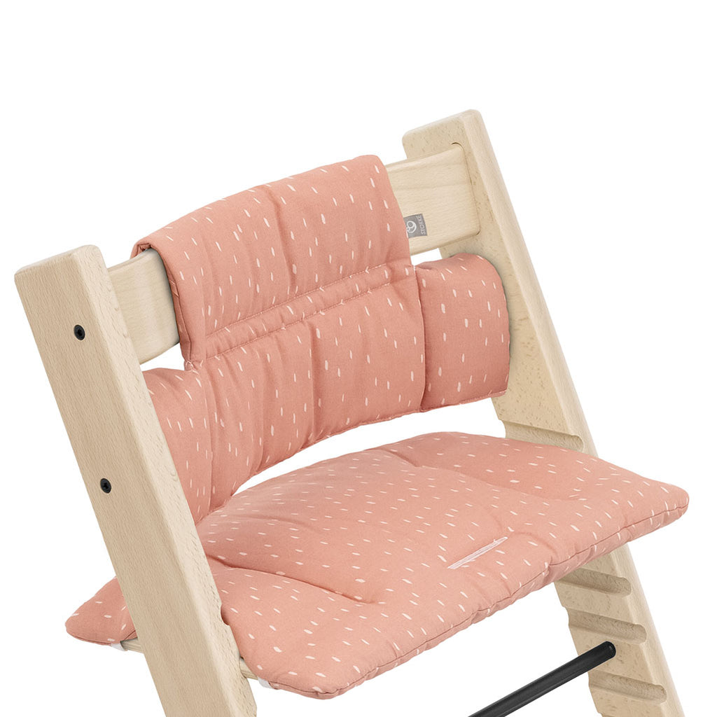 stokke tripp trapp baby high chairs cushion in Speckles Coral