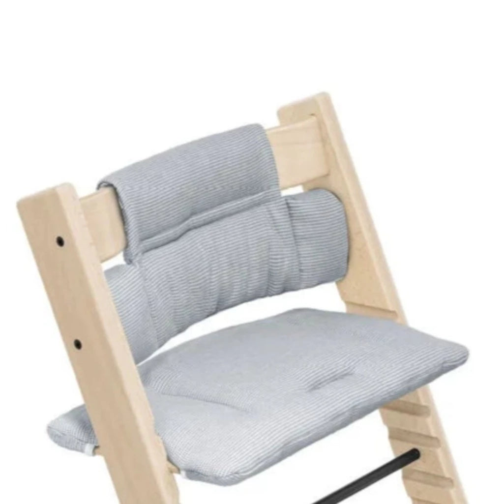 stokke chair straps Stokke Tripp Trapp Classic Cushion Nordic Blue