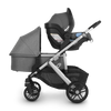 Uppa baby Vista v2 double stroller with car seat with baby carrier and bassinet
