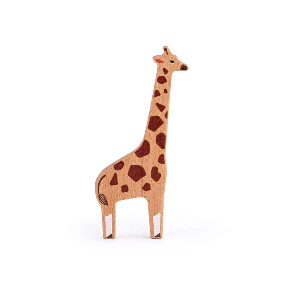 BAJO Jungle and Savana Animals Giraffe Wood Toy