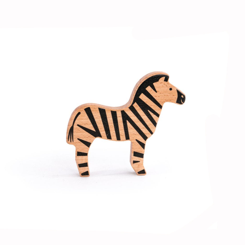 BAJO Jungle and Savana  Zebra wooden toys for kids