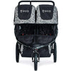 BOB Revolution flex 3.0 doble stroller in lunar black