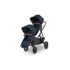 Noa Blue Uppababy VISTA V2 Stroller with Two Rumbleseats