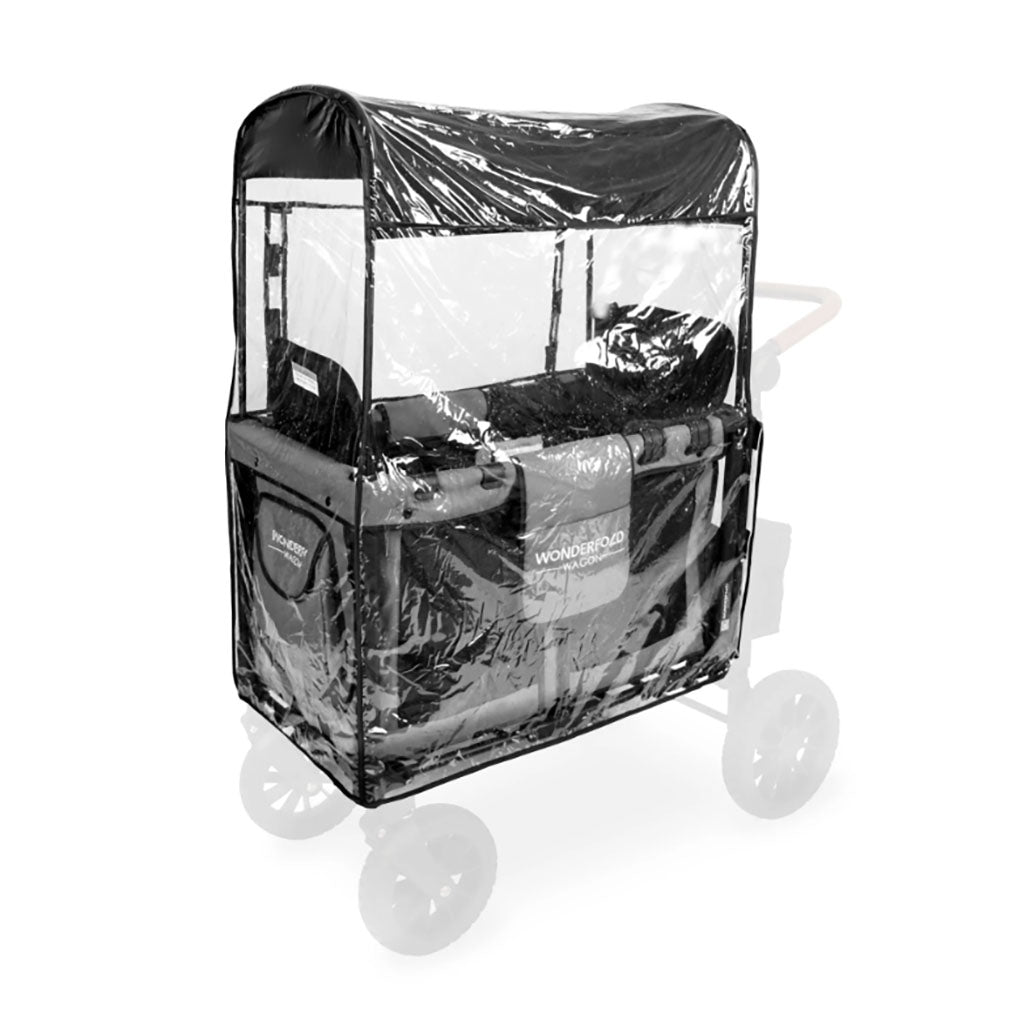 stroller wagon rain cover Wonderfold Wagon Rain Cover – Hazel & Fawn