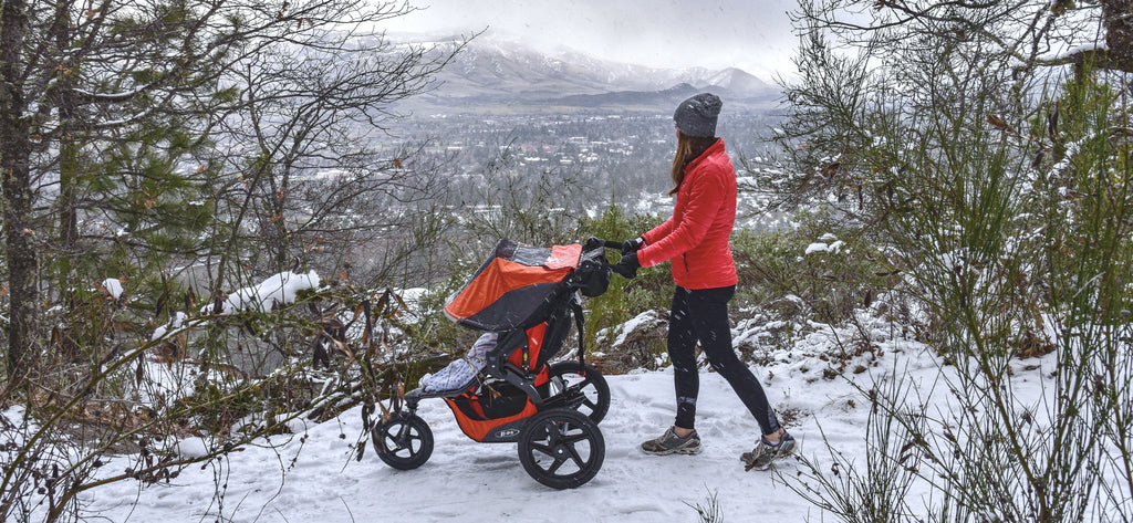 Tips for Running With a Jogging Stroller in Cold Weather