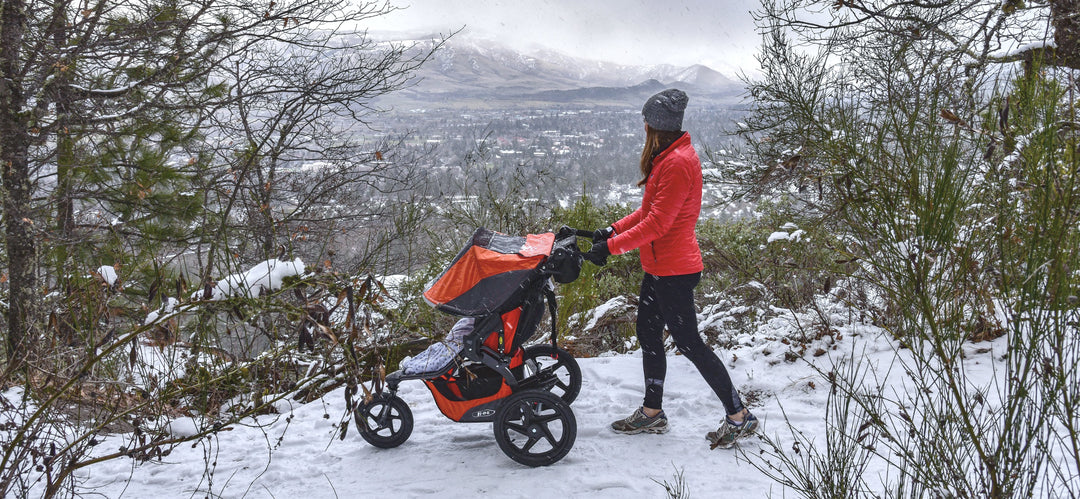 Cold Weather Jogging Stroller Tips | Hazel & Fawn