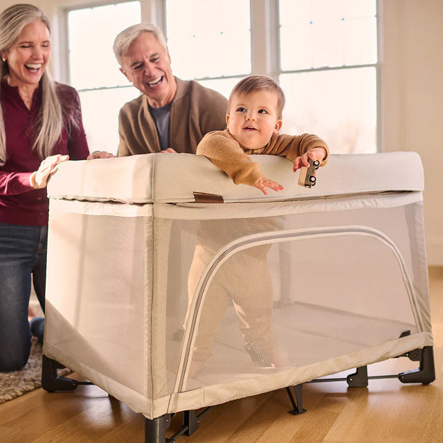 Portable Travel Cribs for Families On-the-Go | Hazel & Fawn