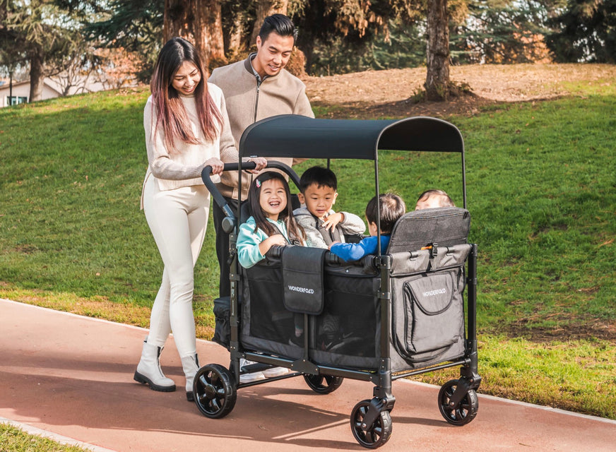 Benefits of Switching to a Stroller Wagon | Hazel & Fawn