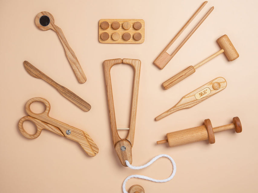 How do wooden children's toys stack up against their plastic counterparts?