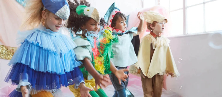 Children Wearing Creative Costumes by Meri Meri