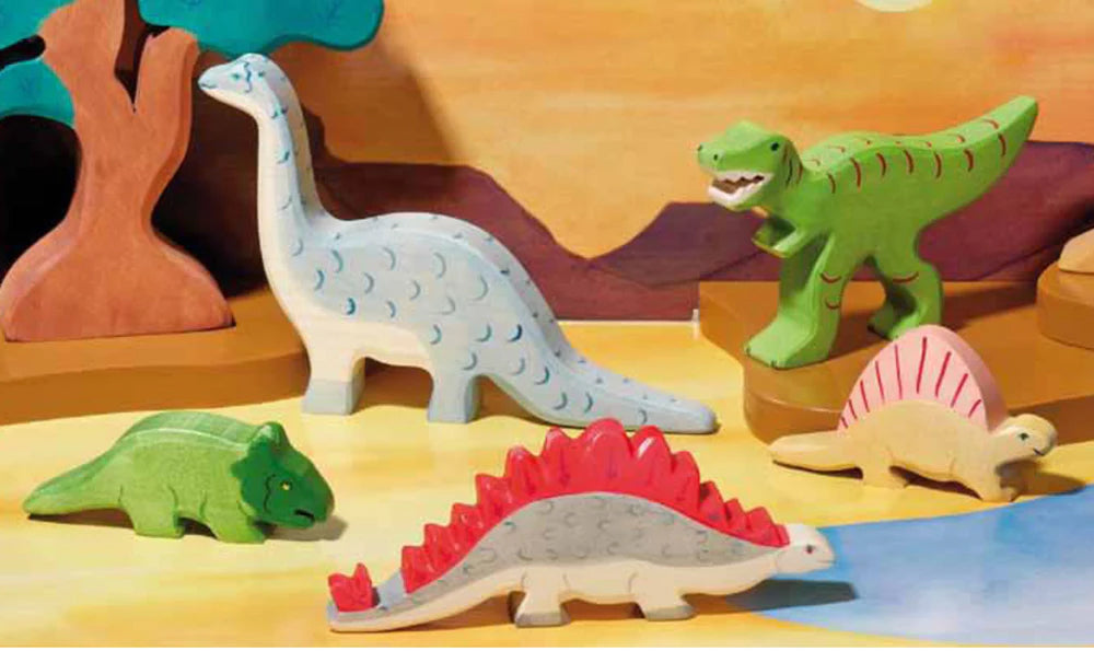 Wooden Animal Figurine Toys | Hazel & Fawn
