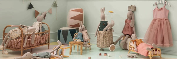 Playroom with Maileg Danish-designed Children's Toys