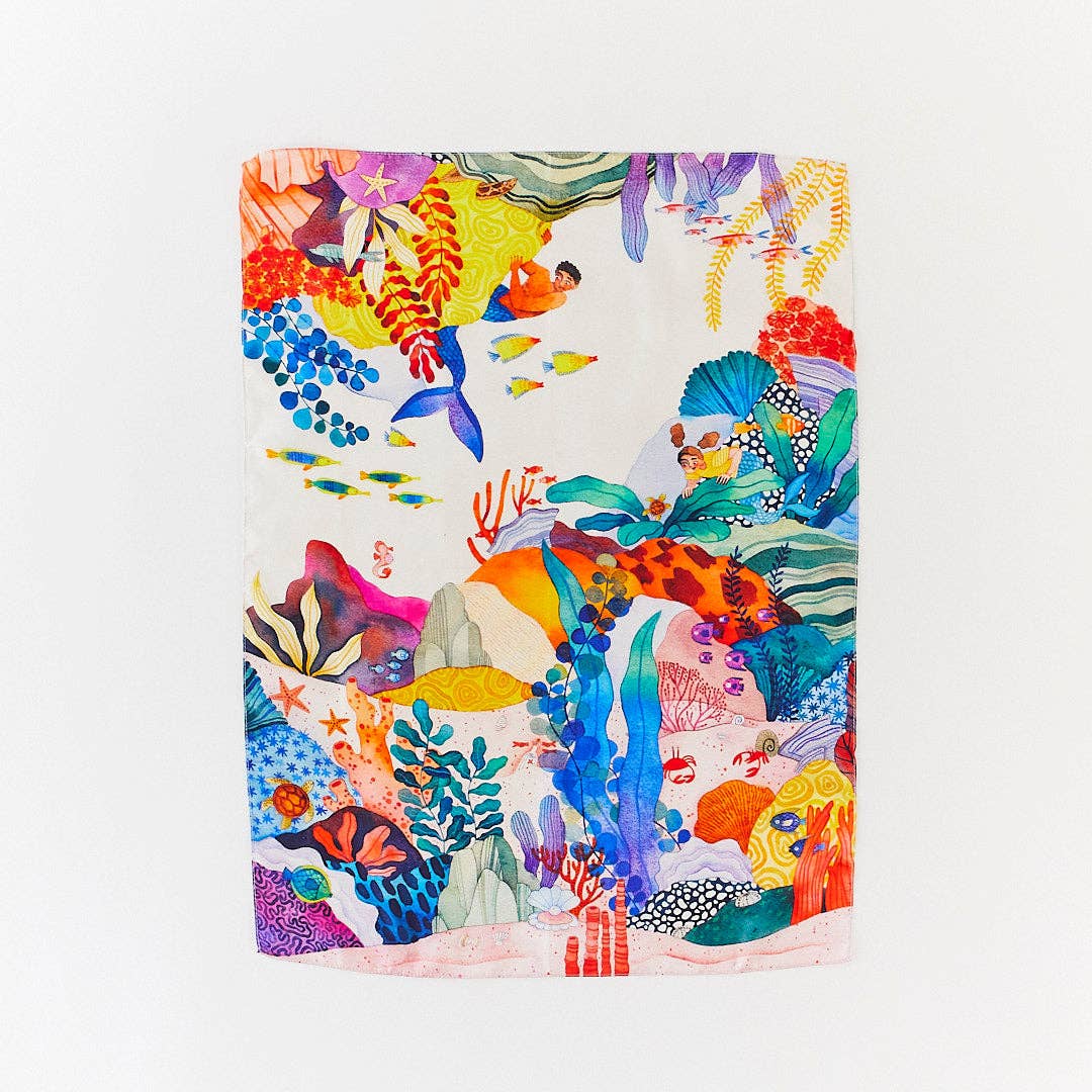 sarah's silks seek and find ocean playsilk 