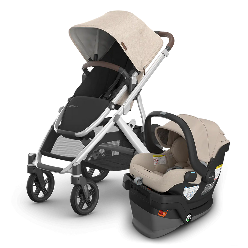uppababy new vista v3 stroller and mesa v3 baby car seat travel system declan