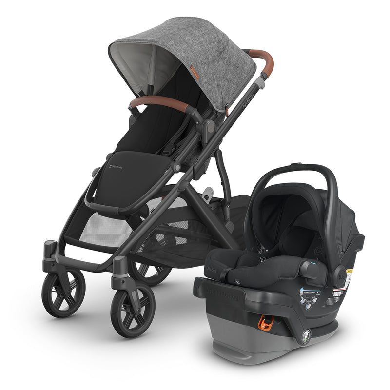 UPPAbaby Vista Stroller V3 with Mesa V2 in Greyson and Jake