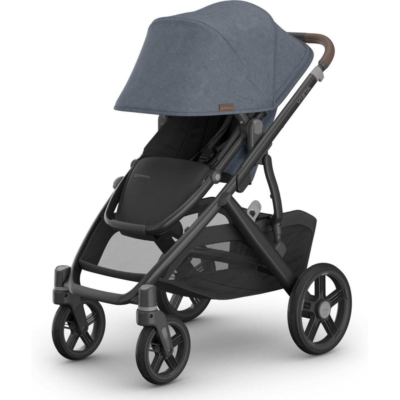 Left side with sunshade Julian Uppababy Vista V3 Stroller, stroller for growing families
