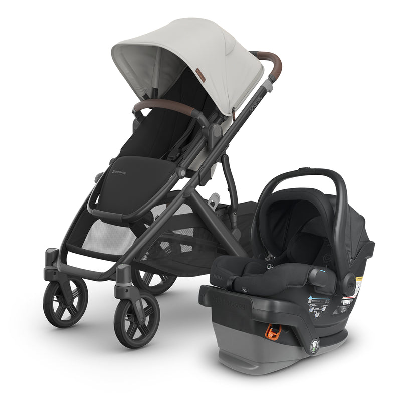 UPPAbaby Vista V3 and Mesa V2 in Savannah and Jake