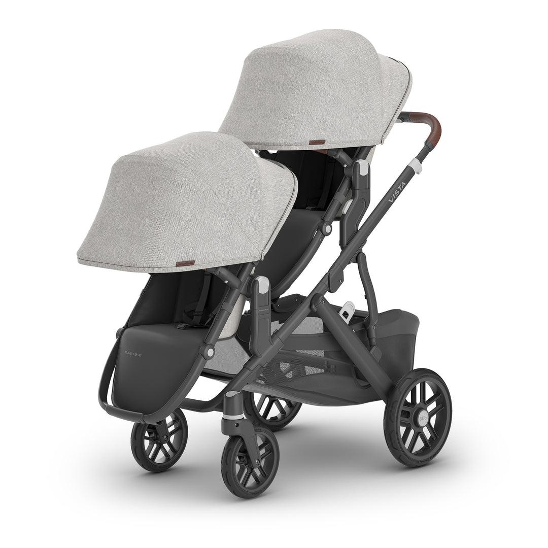 UPPAbaby stroller Vista V2 twin stroller in Anthony with rumble seats